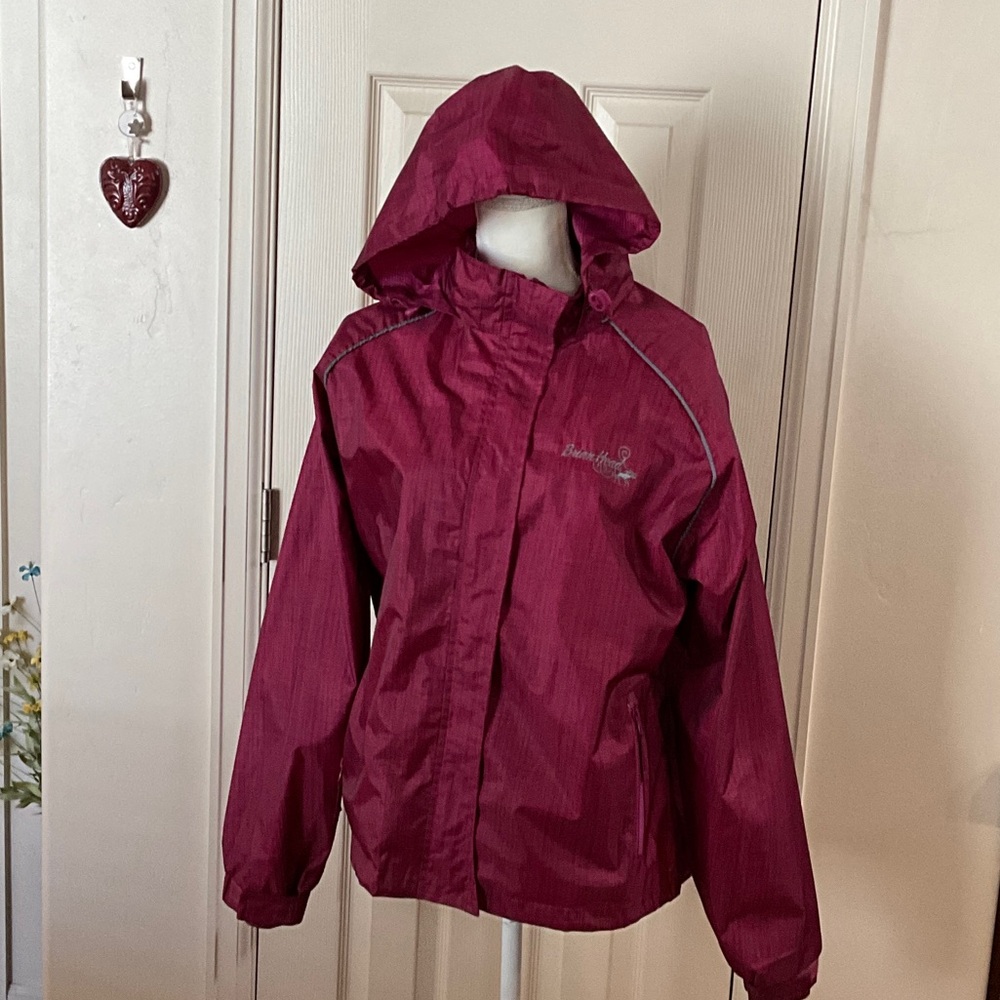 Briahead logo rain coat